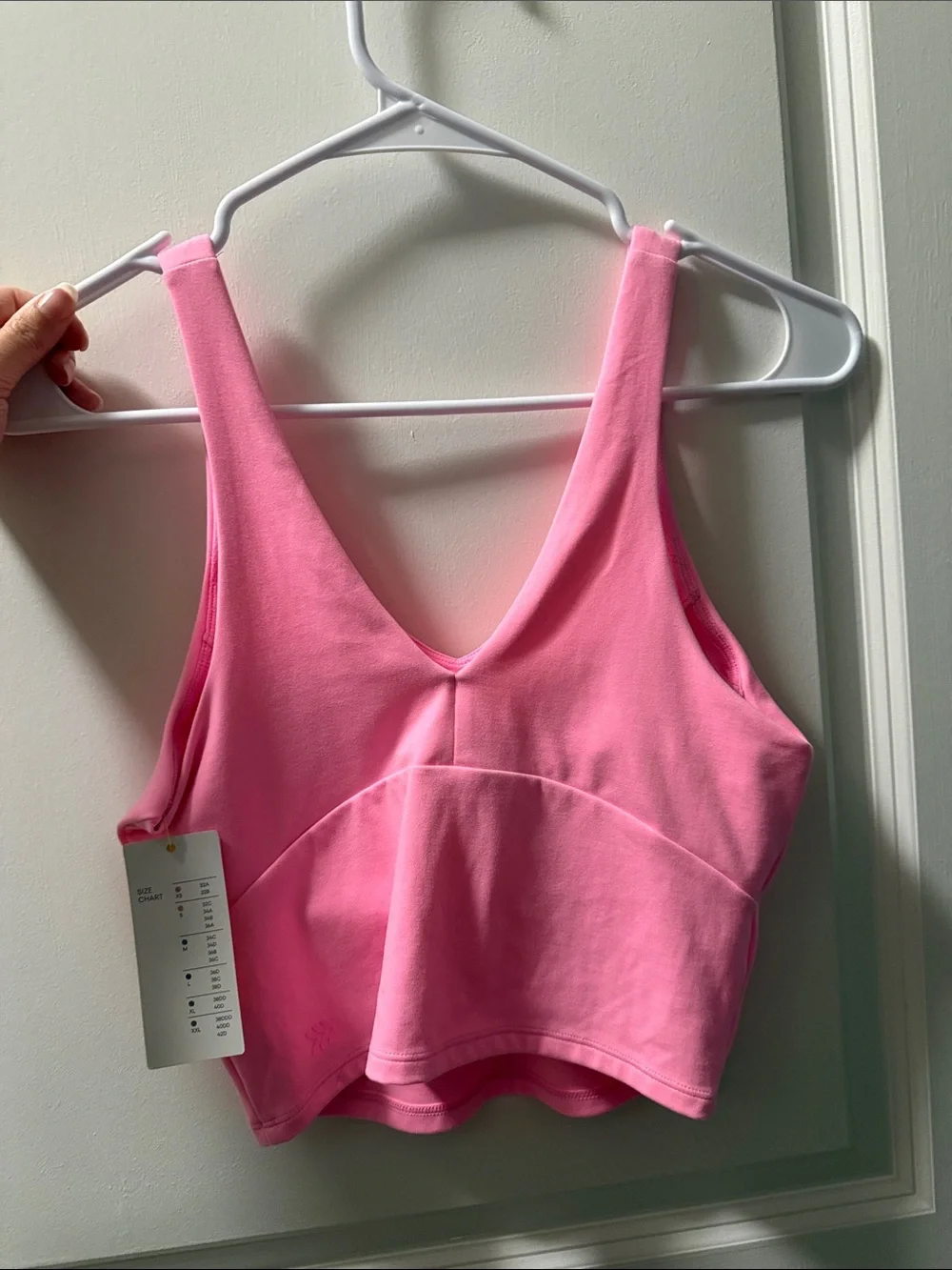 all in motion Pink V-Neck Tank Top